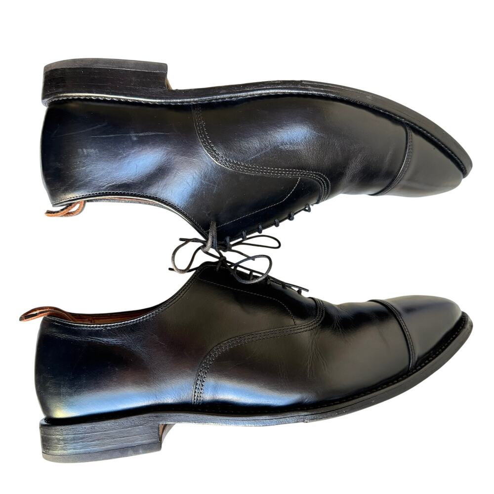 Allen Edmonds Kingswood Cap-Toe Oxford Black 12 Goodyear Welt USA